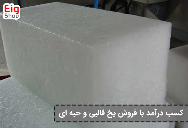 کسب درآمد با فروش یخ قالبی و حبه ای 🥇 - فروشگاه اینترنتی EIG-SHOP