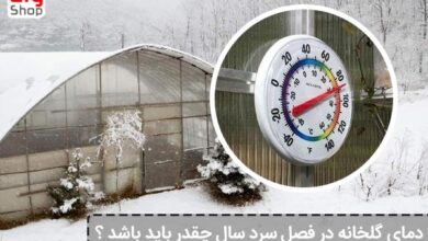 دمای گلخانه در فصل سرد سال چقدر باید باشد ؟ - ای آی جی شاپ