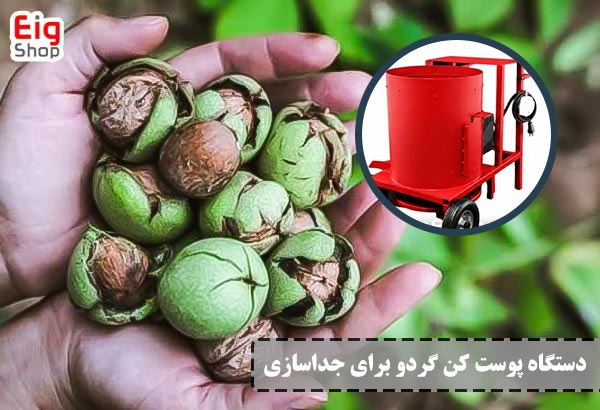 دستگاه پوست کن گردو- ای آی جی