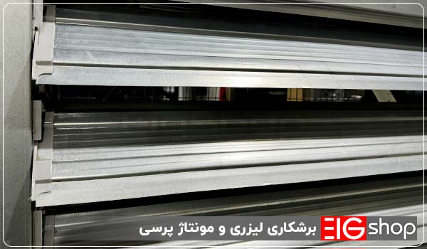 فن صنعتی 100 × 100 کلاچ دار اتوماتیک (0.37 کیلووات الکتروژن) 4 برشکاری لیزری و مونتاژ پرسی جدید - ای آی جی شاپ