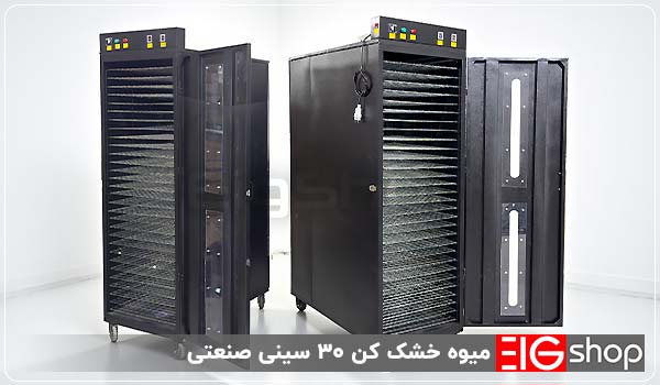 میوه خشک کن 30 سینی صنعتی 1 میوه خشک کن ۳۰ سینی صنعتی - ای آی جی شاپ