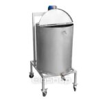 کره گیر 500 لیتری صنعتی استیل (EIG گیربکس دار) - Image 4