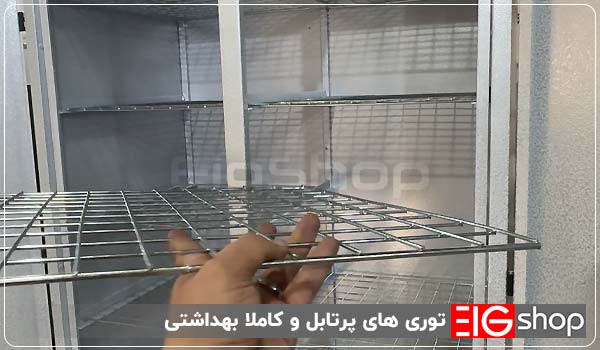 گرم کن غذا 1200 لیتری (250 نفره) 3 توری های پرتابل و کاملا بهداشتی - ای آی جی شاپ