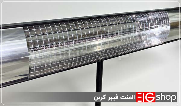 هیتر تابشی برقی 2500 وات فیبر کربن EIG (پایه تلسکوپی) 2 المنت فیبر کربن - ای آی جی شاپ