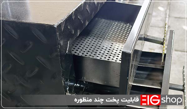 دستگاه بلال کبابی دو کشو EIG (گاز مایع) 3 قابلیت پخت چند منظوره - ای آی جی شاپ