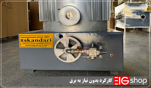 بخاری کارگاهی گازی 70 هزار کیلوکالری EIG 2 کارکرد بدون نیاز به برق - ای آی جی